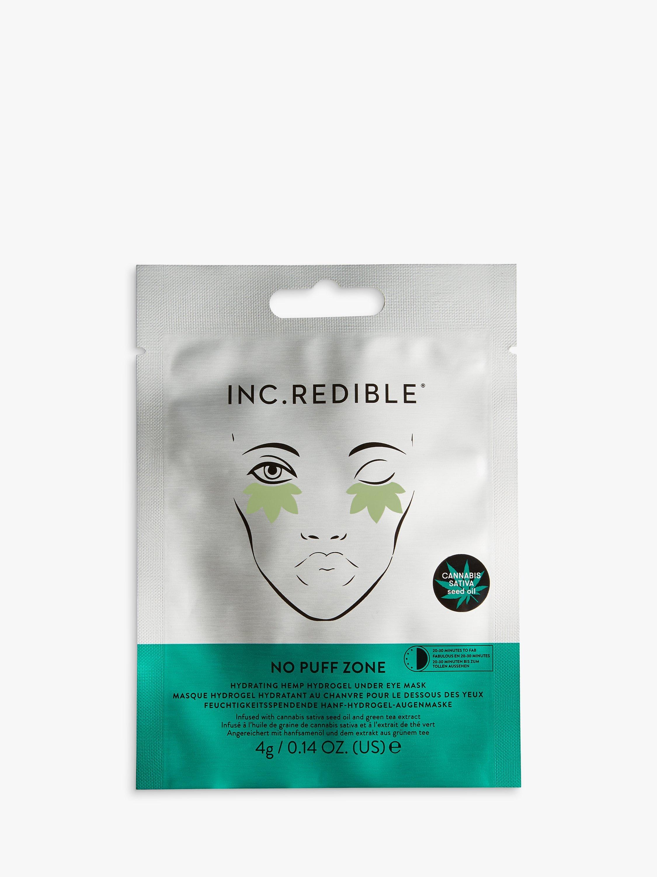 Nails Inc Inc.redible No Puff Zone Hydrating Hemp Under Eye Mask, 4g