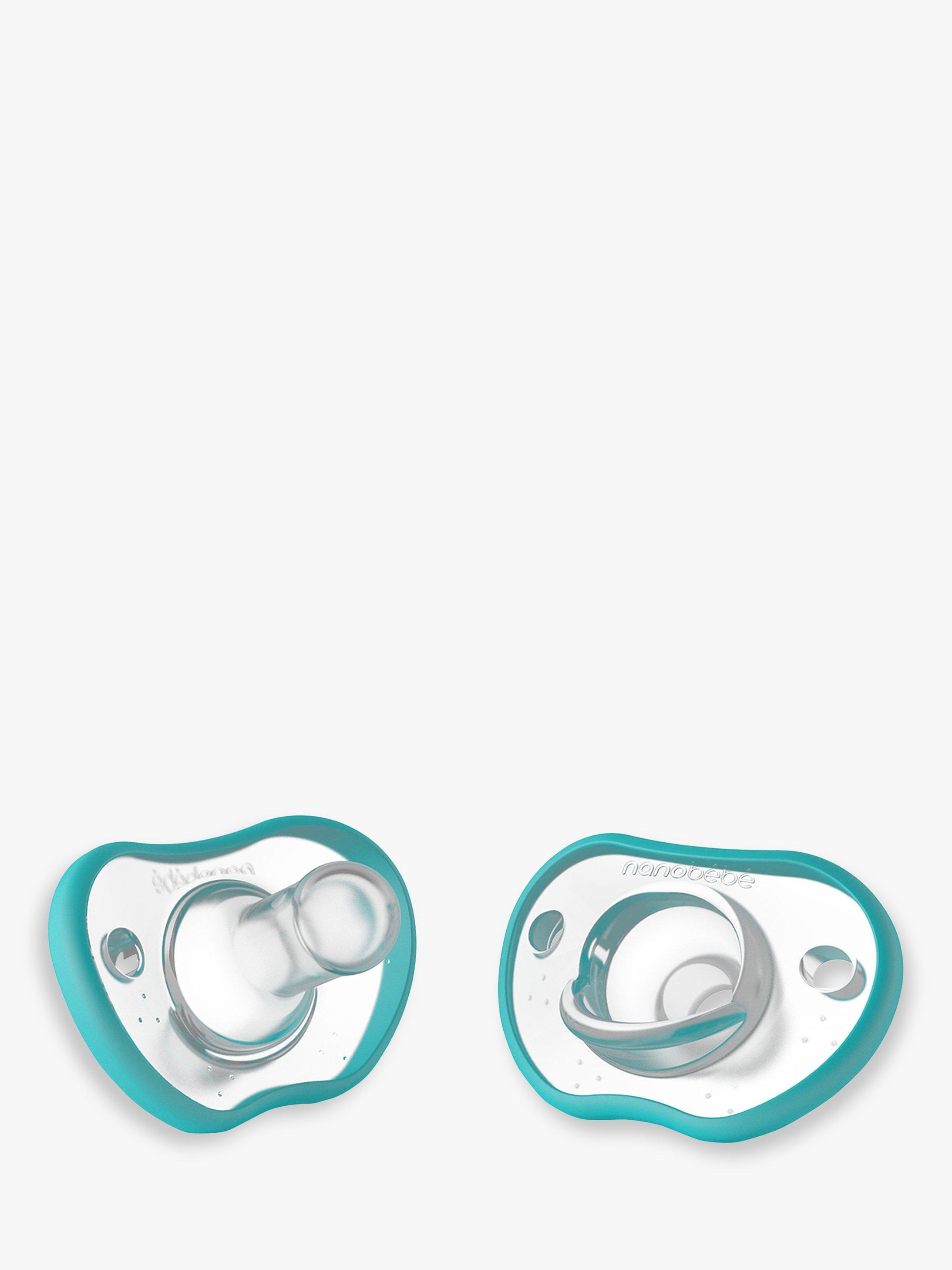 nanobébé Flexy Soother, 0-3 months, Pack of 2