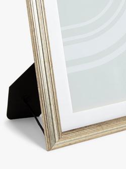 John Lewis Ribbed Certificate/Diploma Photo Frame & Mount, A4 (21 x 30cm), Champagne - view 2, Champagne