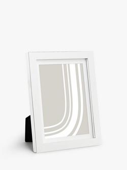 John Lewis Box Photo Frame, Silver Plated, 