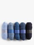 Habico Wool Felting Tops, Pack of 5, 113g