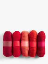 Habico Wool Felting Tops, Pack of 5, 113g