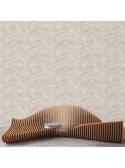 Galerie Chevron Wallpaper - view 2, Natural G67772