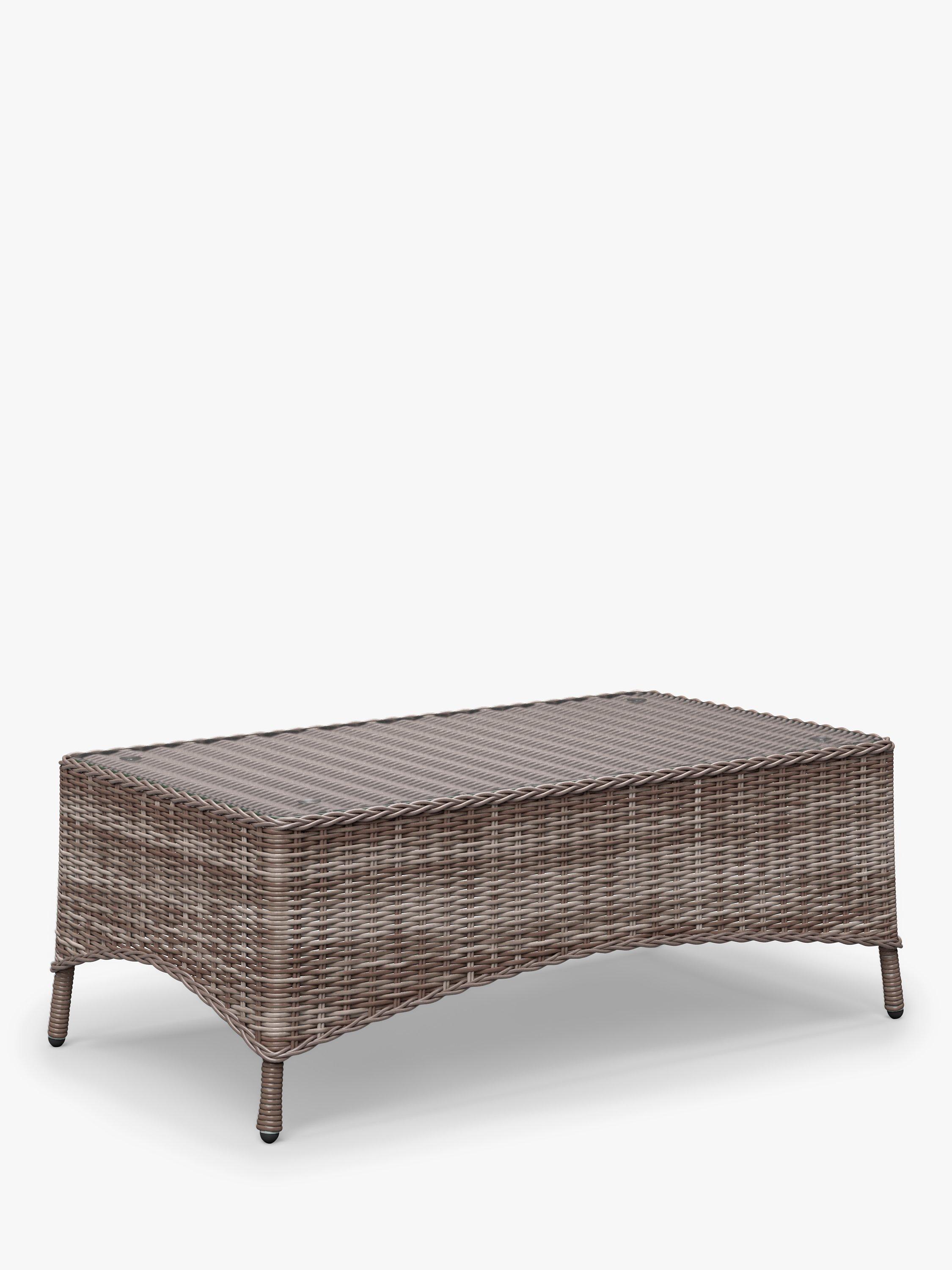 John Lewis Rye Garden Coffee Table, Natural