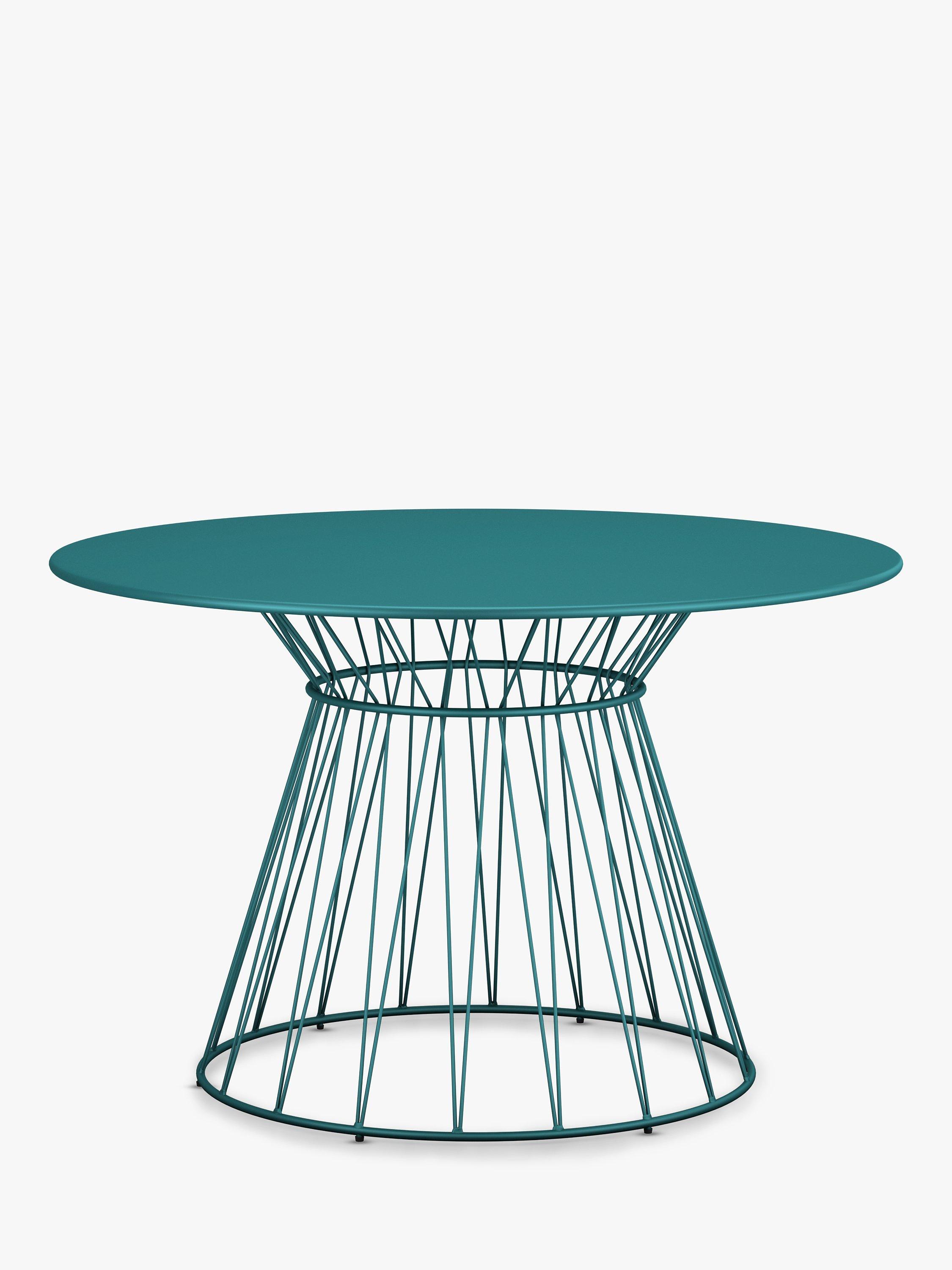 John Lewis & Partners Ray 4 Seater Garden Table, Aegean