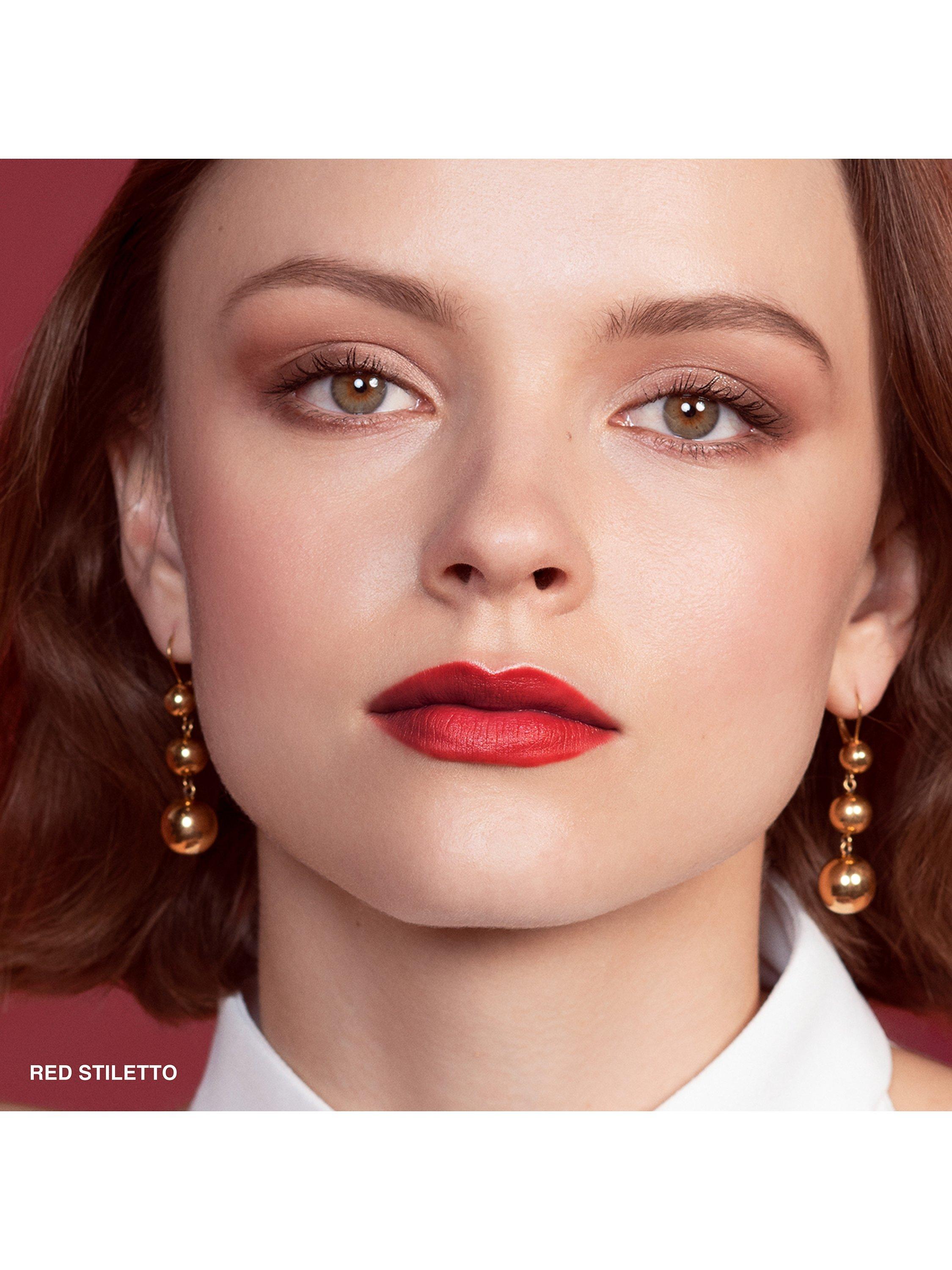 Product image 4 of 7, which shows Bobbi Brown Luxe Shine Intense Lipstick, Red Stiletto