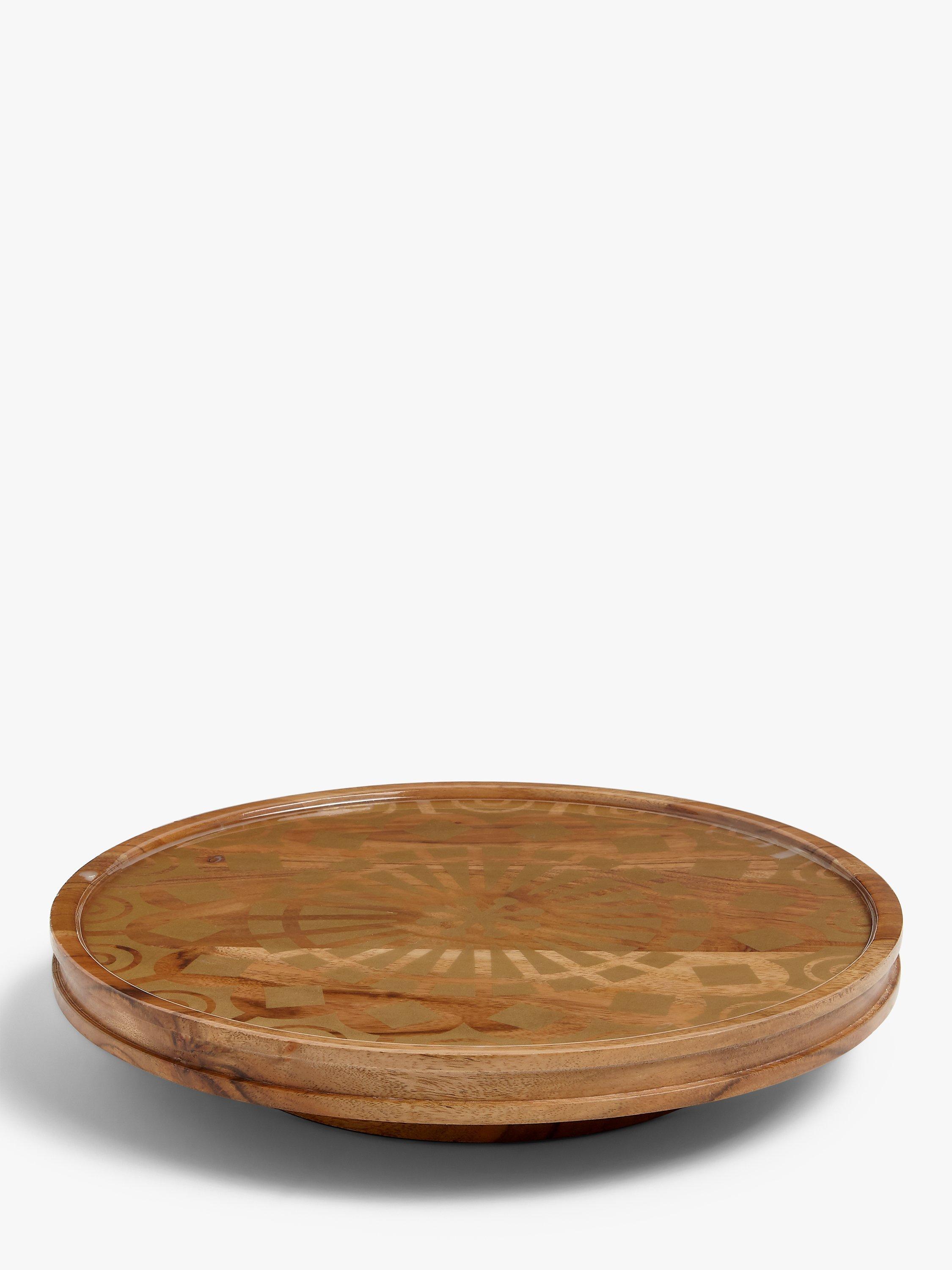 John Lewis & Partners Kainoosh Lazy Susan, 30cm, Natural