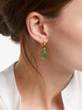 John Lewis Gemstones Huggie Hoop Earrings