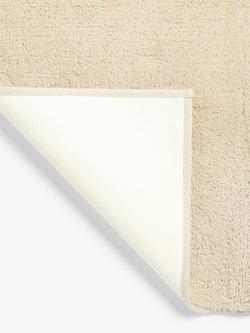 John Lewis Non Slip Cotton Bath Mat - view 2, Linen