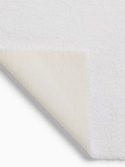 John Lewis Non Slip Cotton Bath Mat - view 2, White