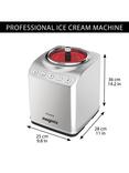 Magimix Gelato Expert Ice Cream Maker, Silver