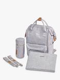 BabaBing! Mani Changing Backpack, Grey Marl