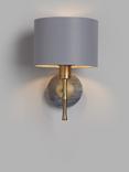 John Lewis Bamboo Wall Light, Grey/Brass