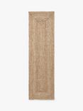 John Lewis ANYDAY Skye Jute Runner Rug, L240 x W70 cm