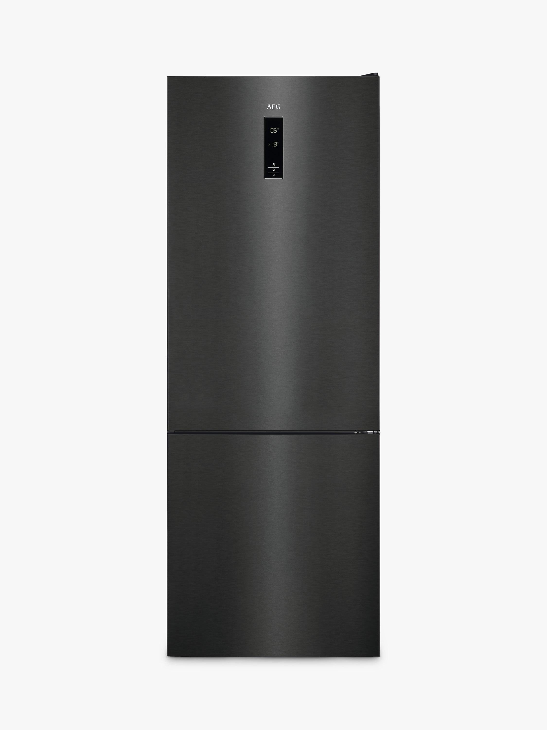AEG 7000 CB73423TY Freestanding 60/40 Fridge Freezer, 60cm Wide, Dark Grey