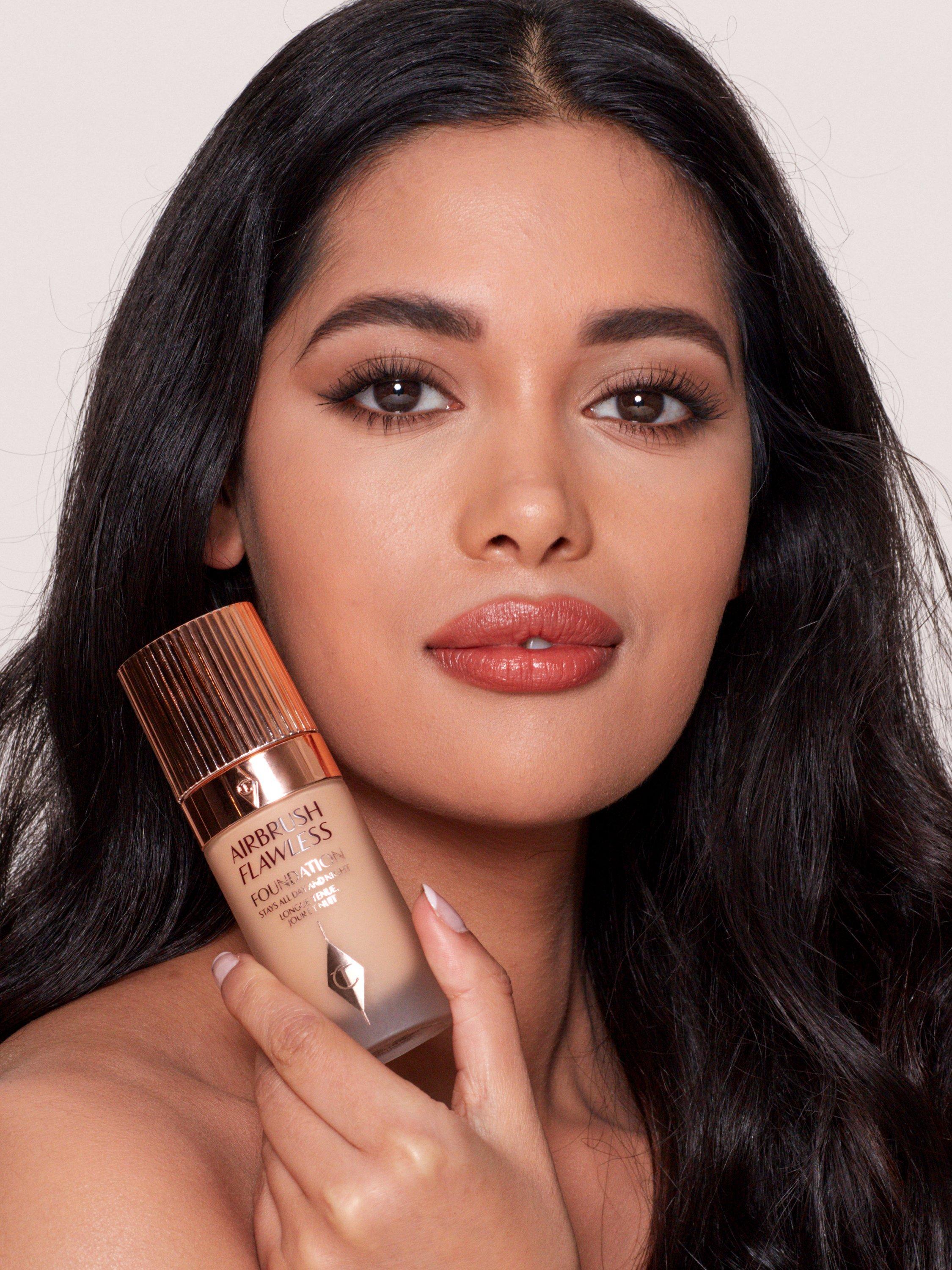 Product image 5 of 5, which shows Charlotte Tilbury Airbrush Flawless Foundation, 7.5 Neutral