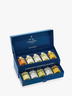 Aromatherapy Associates Ultimate Bath & Shower Oil Collection Bodycare Gift Set, 