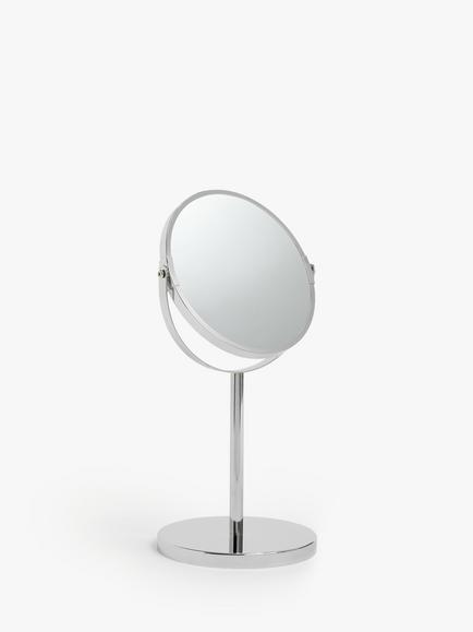 John Lewis Orbit Pedestal Mirror, Silver
