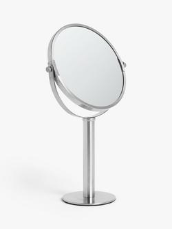 John Lewis Project Curve Pedestal Mirror, Silver