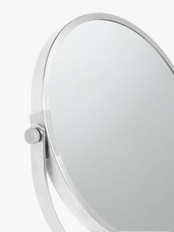 John Lewis Project Curve Pedestal Mirror - view 2, Silver