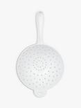 John Lewis Plastic Colander, 20cm, White