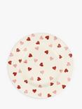 Emma Bridgewater Pink Hearts Dinner Plate, 27cm, Pink/Multi