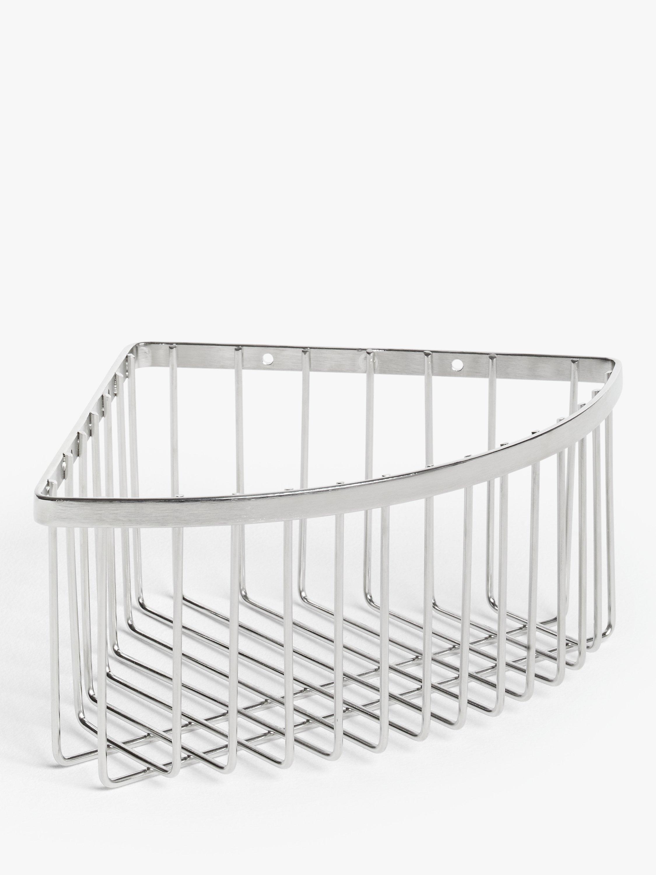 John Lewis Deep Corner Shower Basket