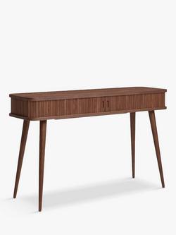 John Lewis Grayson Storage Console Table, Dark