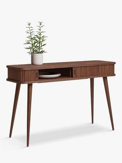 John Lewis Grayson Storage Console Table - view 2, Dark