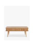 John Lewis Grayson Storage Coffee Table, Oak