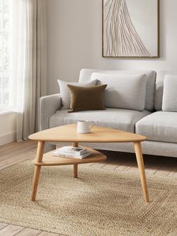John Lewis Grayson Coffee Table - view 2, Oak