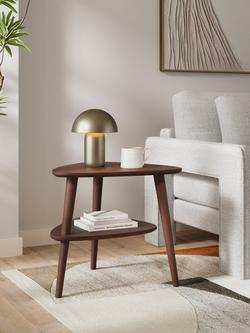 John Lewis Grayson Side Table - view 2, Dark