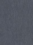 Galerie Leaf Emboss Wallpaper, Blue G67812