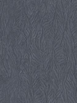 Galerie Leaf Emboss Wallpaper, Blue G67812