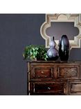 Galerie Leaf Emboss Wallpaper, Blue G67812
