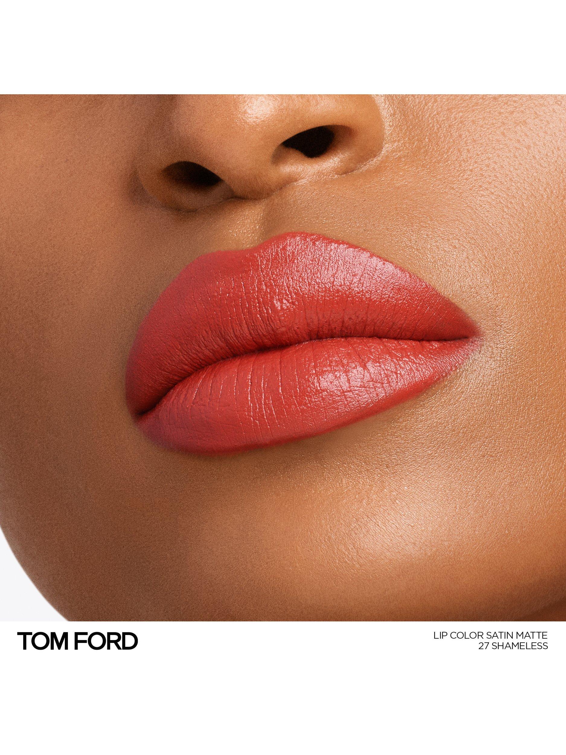 Product image 6 of 6, which shows TOM FORD Lip Colour Satin Matte, 27 Shameless