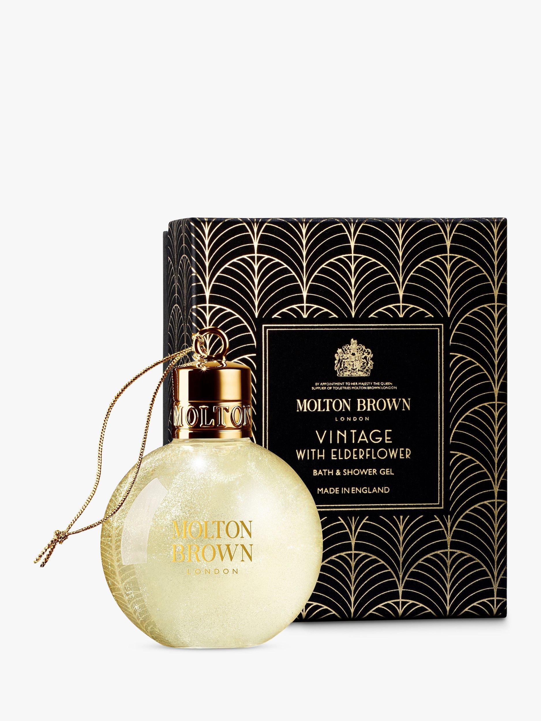 Molton Brown Vintage With Elderflower Bath & Shower Gel Festive Bauble, 75ml