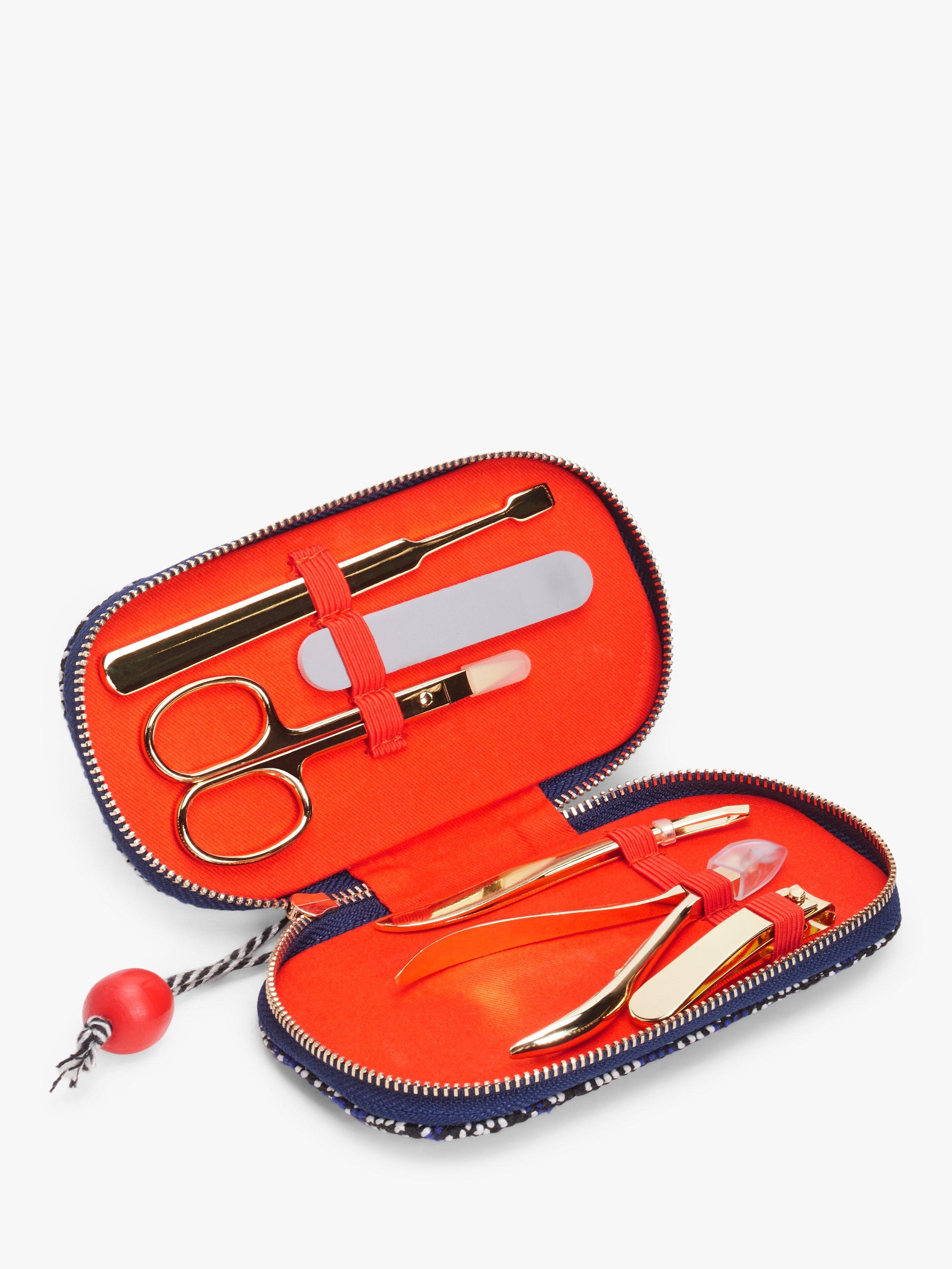 John Lewis & Partners Woven Manicure Set