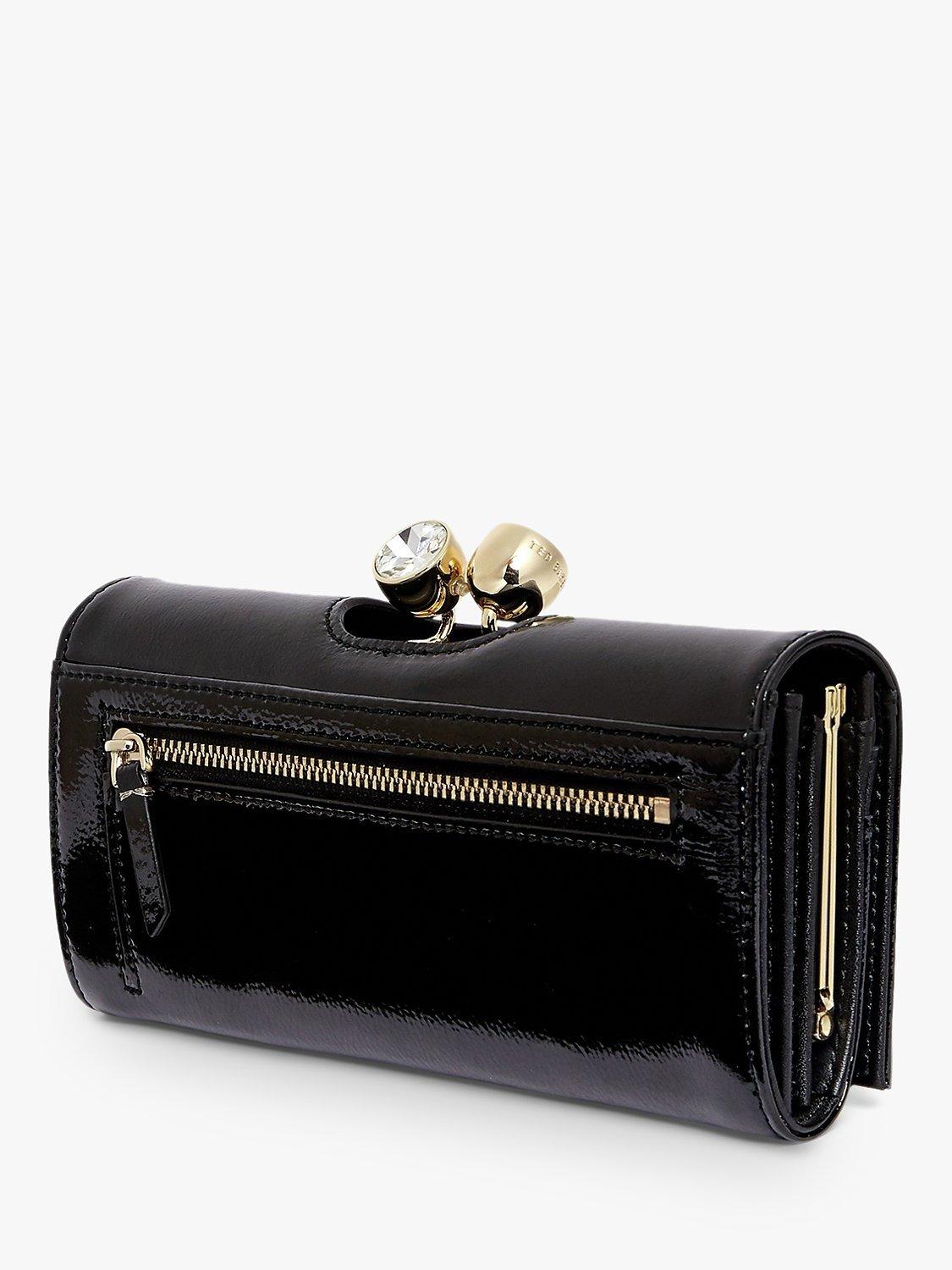 Product image 4 of 4, which shows Ted Baker Elador Matinee Leather Purse, Black