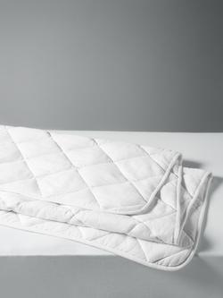 John Lewis Kids' Pure Cotton Comfort Duvet, 4.5 Tog, Single, White