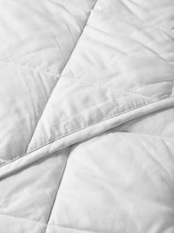 John Lewis Kids' Pure Cotton Comfort Duvet, 4.5 Tog, Single - view 2, White