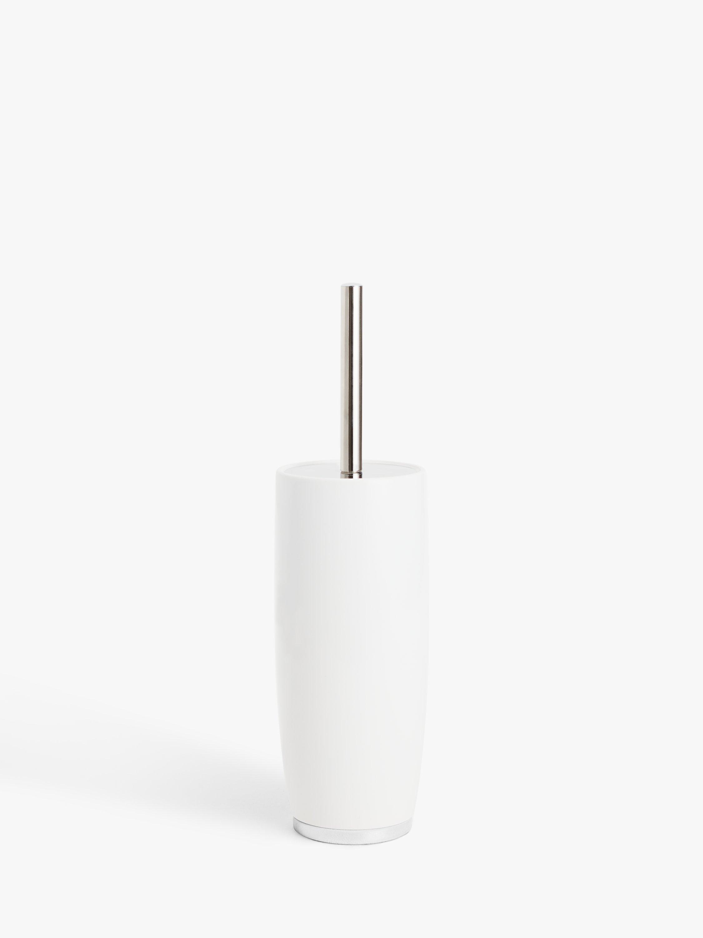John Lewis White Ceramic Toilet Brush