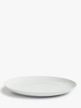 John Lewis Dine Porcelain Coupe Side Plates, Set of 4, 18cm, White
