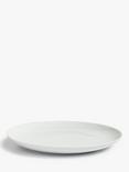 John Lewis Dine Coupe Side Plates, Set of 4, 18cm, White