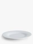John Lewis Dine Porcelain Rim Side Plates, Set of 4, 18cm, White
