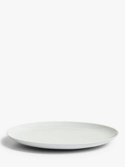 John Lewis Dine Porcelain Coupe Dinner Plates, Set of 4, 28cm, White - view 2, White