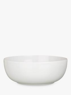 John Lewis Dine Porcelain Low Cereal/Granola Bowls, Set of 4, 16cm, White - view 2, White