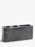 John Lewis Black Marble Toothbrush Holder
