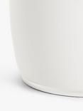 John Lewis White Ceramic Bathroom Bin