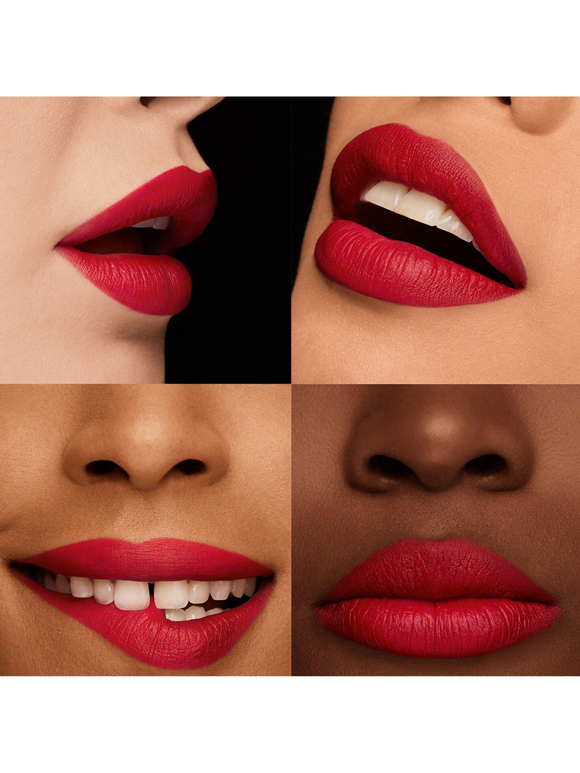 Product image 4 of 4, which shows NARS Lipstick, Inappropriate Red
